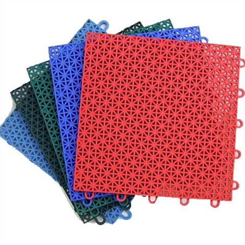 米字悬浮拼装地板球场