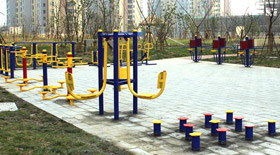 玉峰教你玩转户外健身路径器材