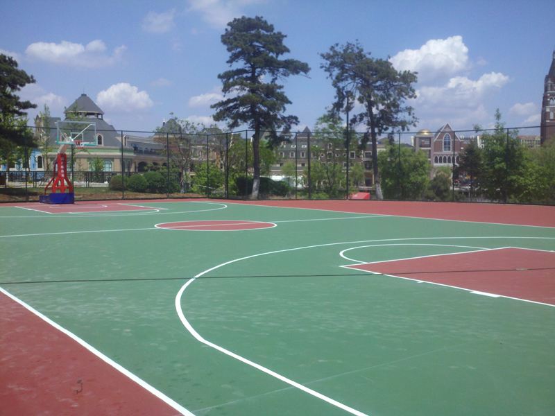 丙烯酸篮球场与硅PU篮球场有何不同？听听玉峰的专业回答